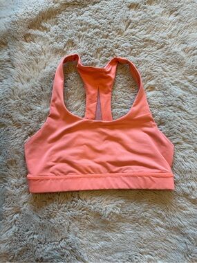 Lululemon Coral Racerback Sports Bra - Lightweight Support